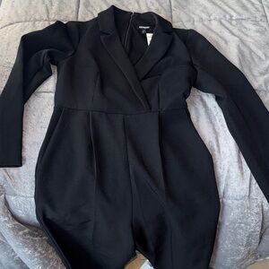 Express Black Blazer jumpsuit